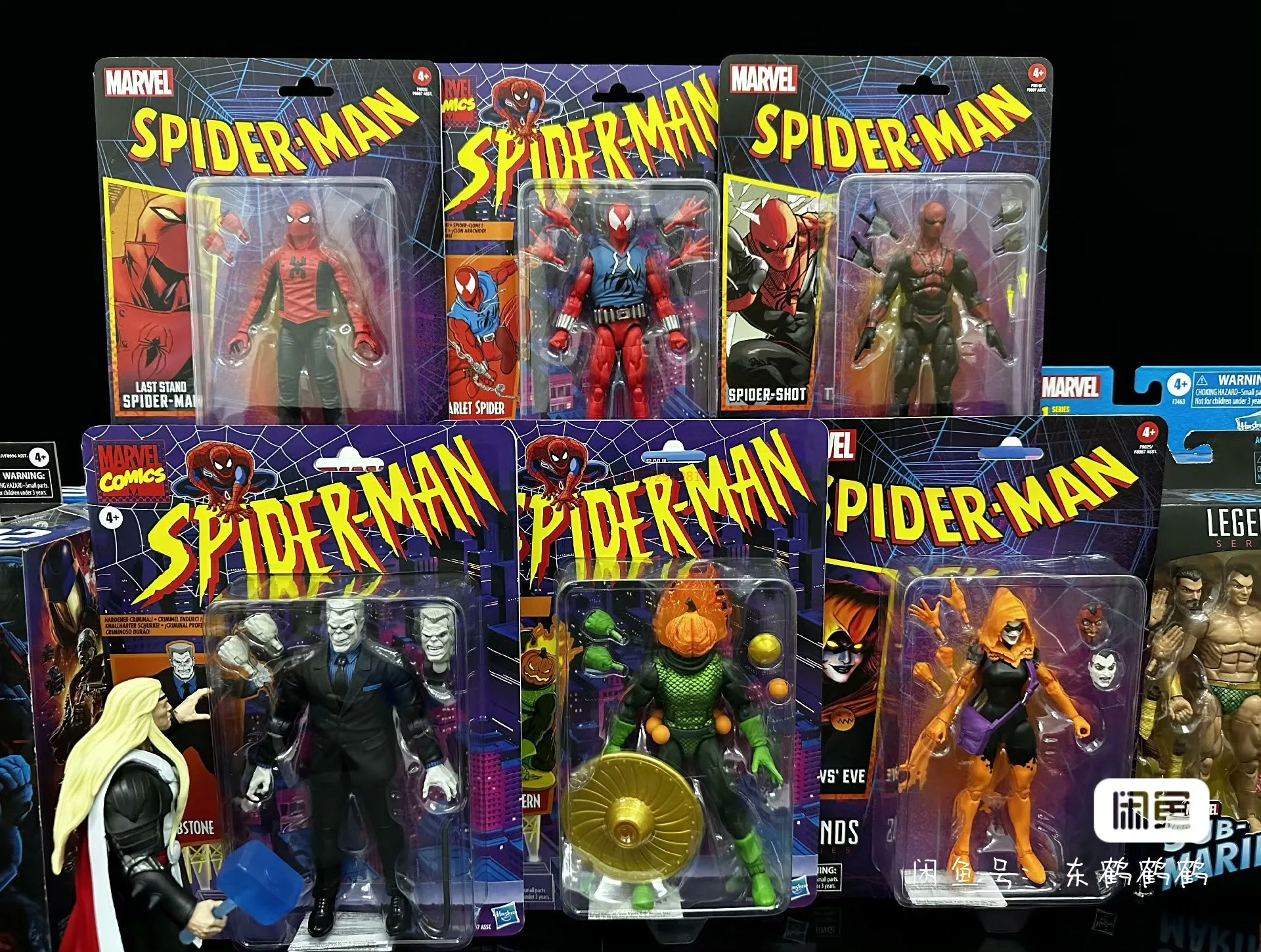 Prawdziwa legenda Marvel szkarłatny Spider Man Jack Spider Ray elewator figurka figurka dla dzieci Model prezent urodzinowy zabawka