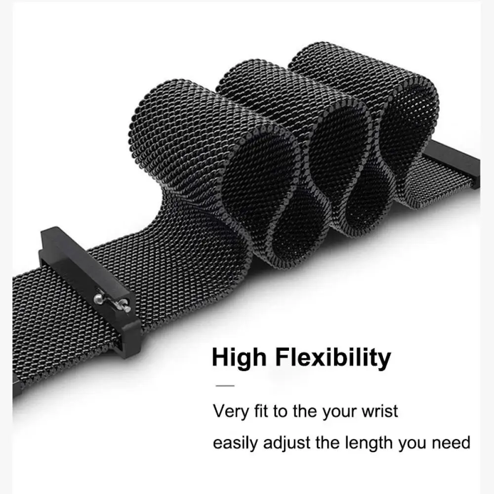 Cinturino in acciaio inossidabile senza spazi vuoti per Samsung Galaxy Watch 8 40mm 44mm Cinturino magnetico milanese in metallo per Galaxy Watch 8 Classic 46mm