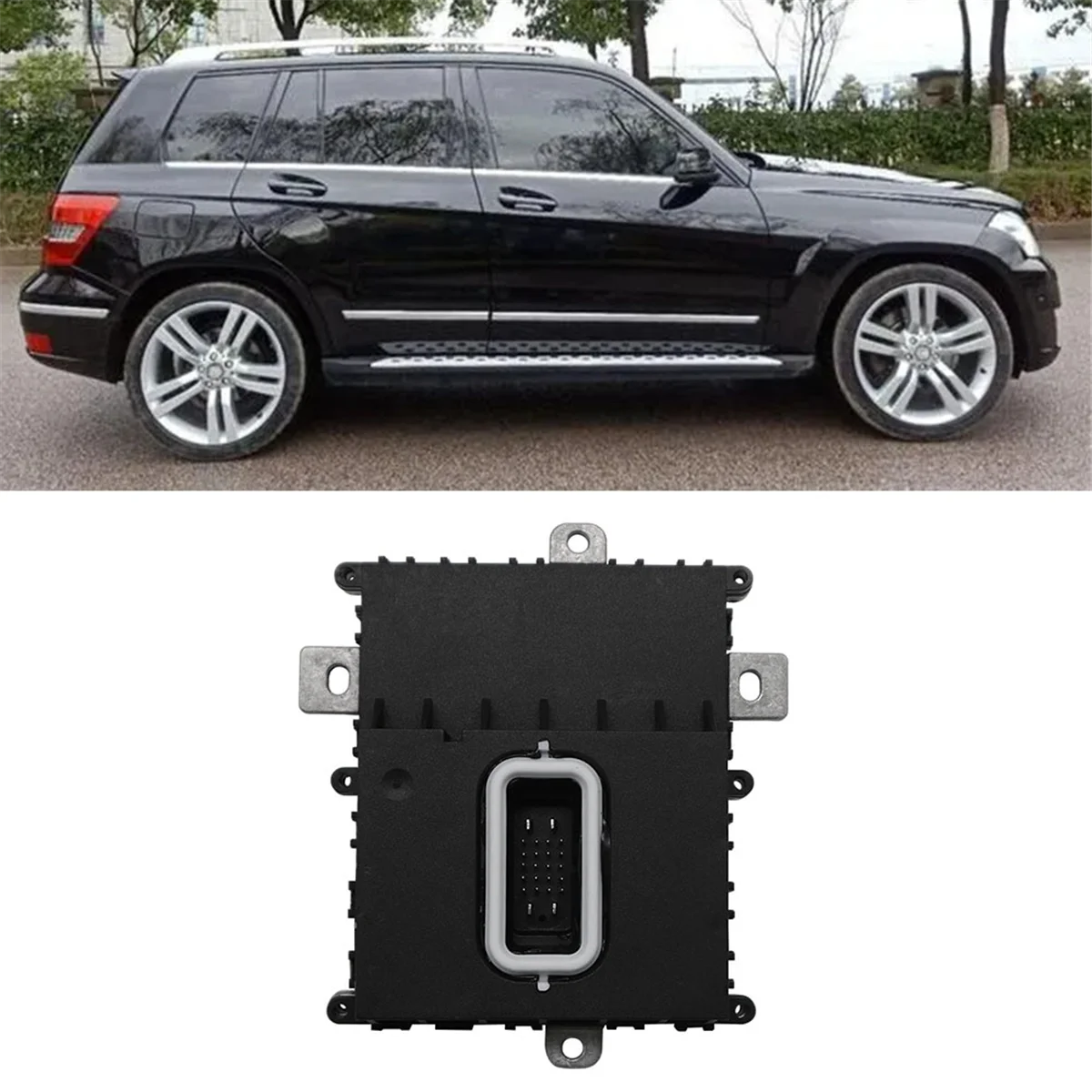 Dne-zCar المصباح AFS وحدة التوجيه A2048708326 لمرسيدس بنز GLK X204 2008-2012 زينون العلوي التحكم في الكمبيوتر