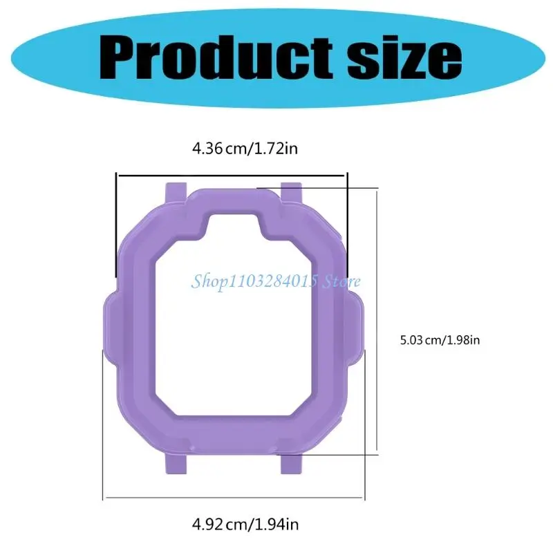 R6FF TPU Cover Cover Dispare Design 5 Color Option for TickTalk 5 Watch's Watch