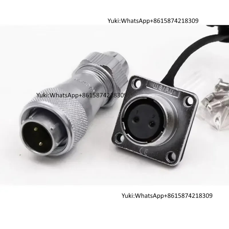 Original Weipu WF16 Metal Threaded Joint IP67 Circular 2-10 Pin TE Plug Z Socket Original Factory Stock for System Power