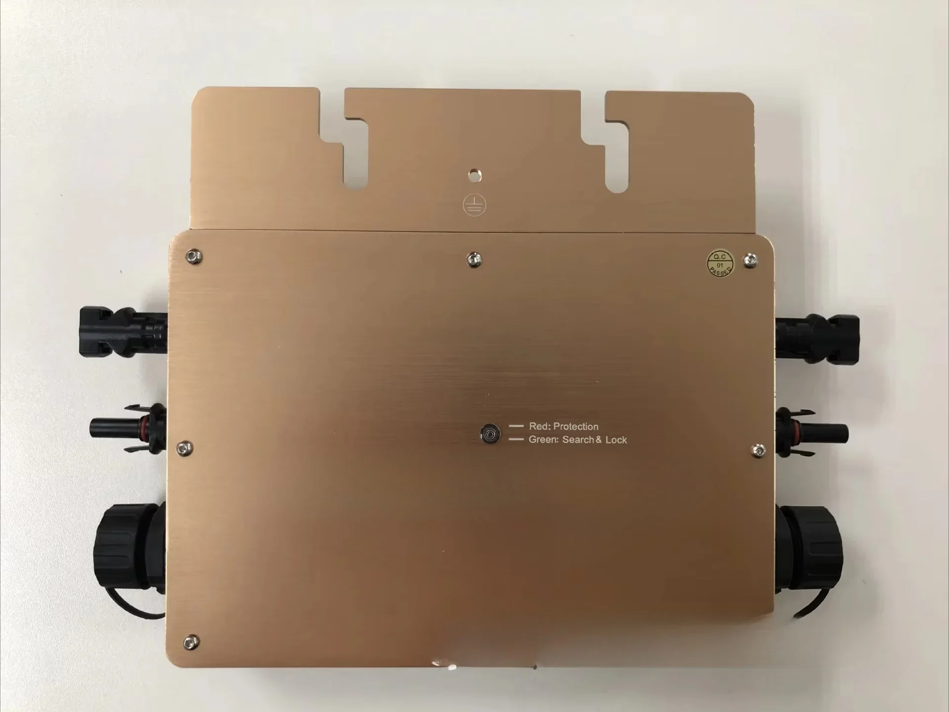 WVC600W miniature grid connected inverter, solar photovoltaic grid connected waterproof outdoor inverter