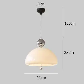Retro hanglamp Scandinavische glazen kroonluchter voor woonkamerdecoratie slaapkamer design hanglamp