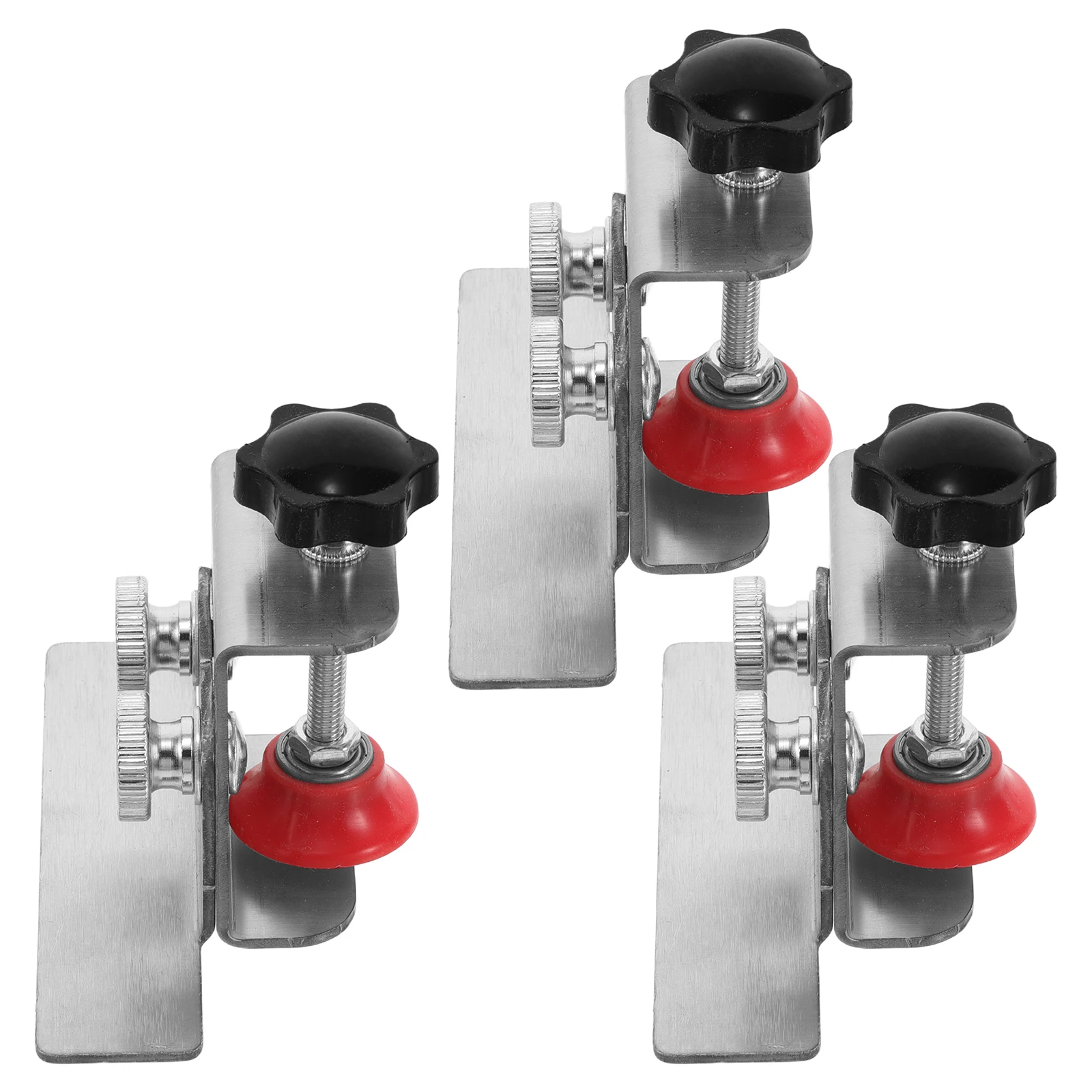 

3pcs Adjustable Cabinet Door Positioning Tool Quick Fit Installation Jig Template Woodworking Hardware Aligner Clamp For