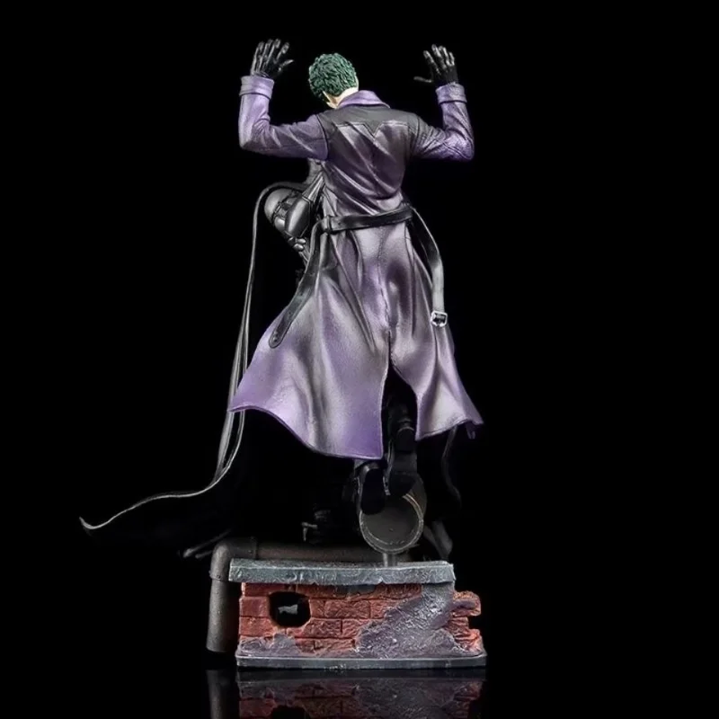 Dc Batman Vs Joker Classic Scenes War Suits Statue Comic Action Figure Model Toys Anime Joker Pvc Figurine Figure With Base 28cm