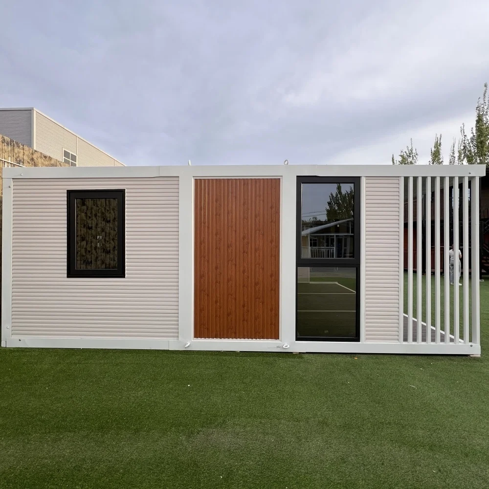 20ft 40ft Quick Assembly Container House Steel Frame For Multiple Applications-Office Shop Workshop Courtyard Toilet Waterproof