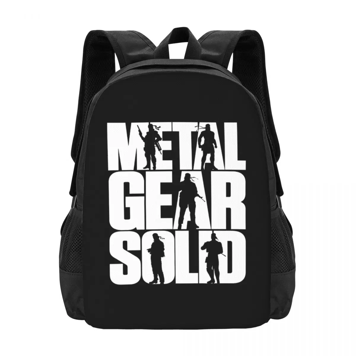 

Рюкзак Metal Gear Solid, горячая распродажа, вместительный рюкзак для мальчиков и девочек, школьная сумка, сумки через плечо для мужчин и женщин