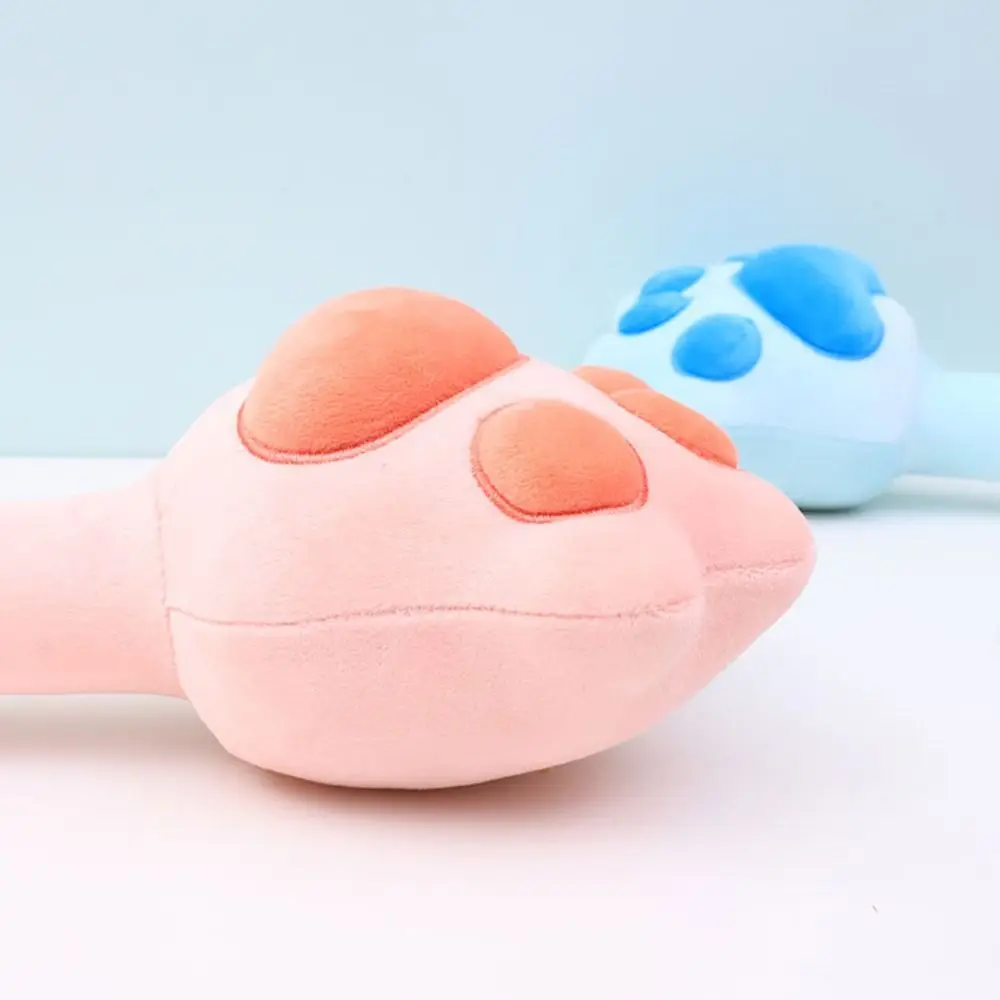 Kat Klauwen Massage Hamer Stok Kras Een Jeuk Pluche Raken Hamer Stok Handbediende Verminder Vermoeidheid Klop Massage Tool Schouder