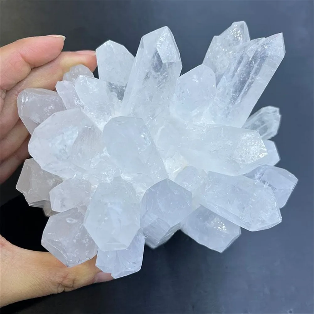 Wholesale Natural Crystals Rough Reiki Rock Clear Quartz Cluster for Healing 1PC