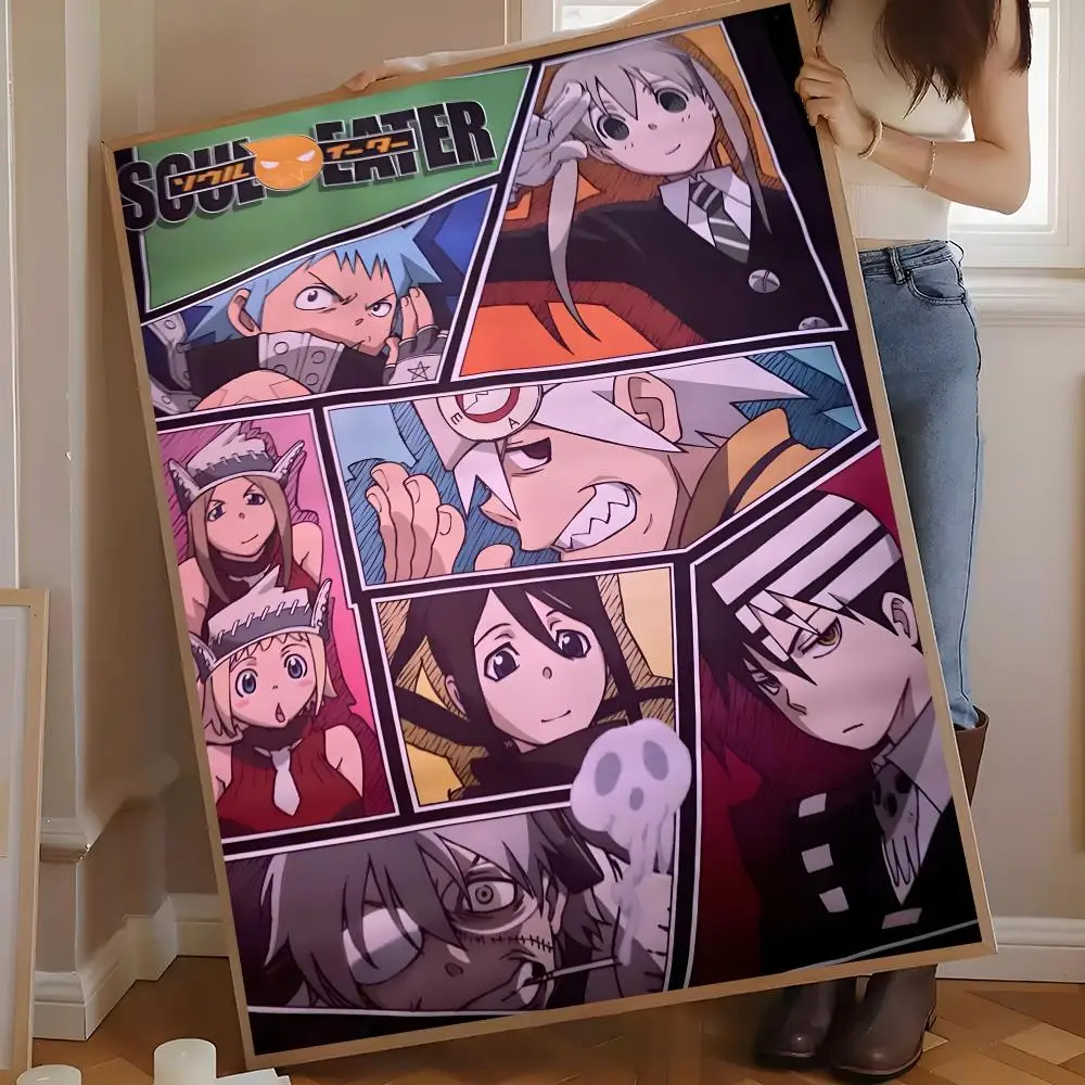 SOUL EATER ポスター Classic Anime Soul Eater Poster Premium HD Self-Adhesive Wall