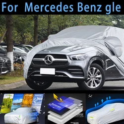 For Mercedes Benz gle Outdoor Protection Full Car Covers Snow Cover Sunshade Waterproof Dustproof Exterior Car cover protection