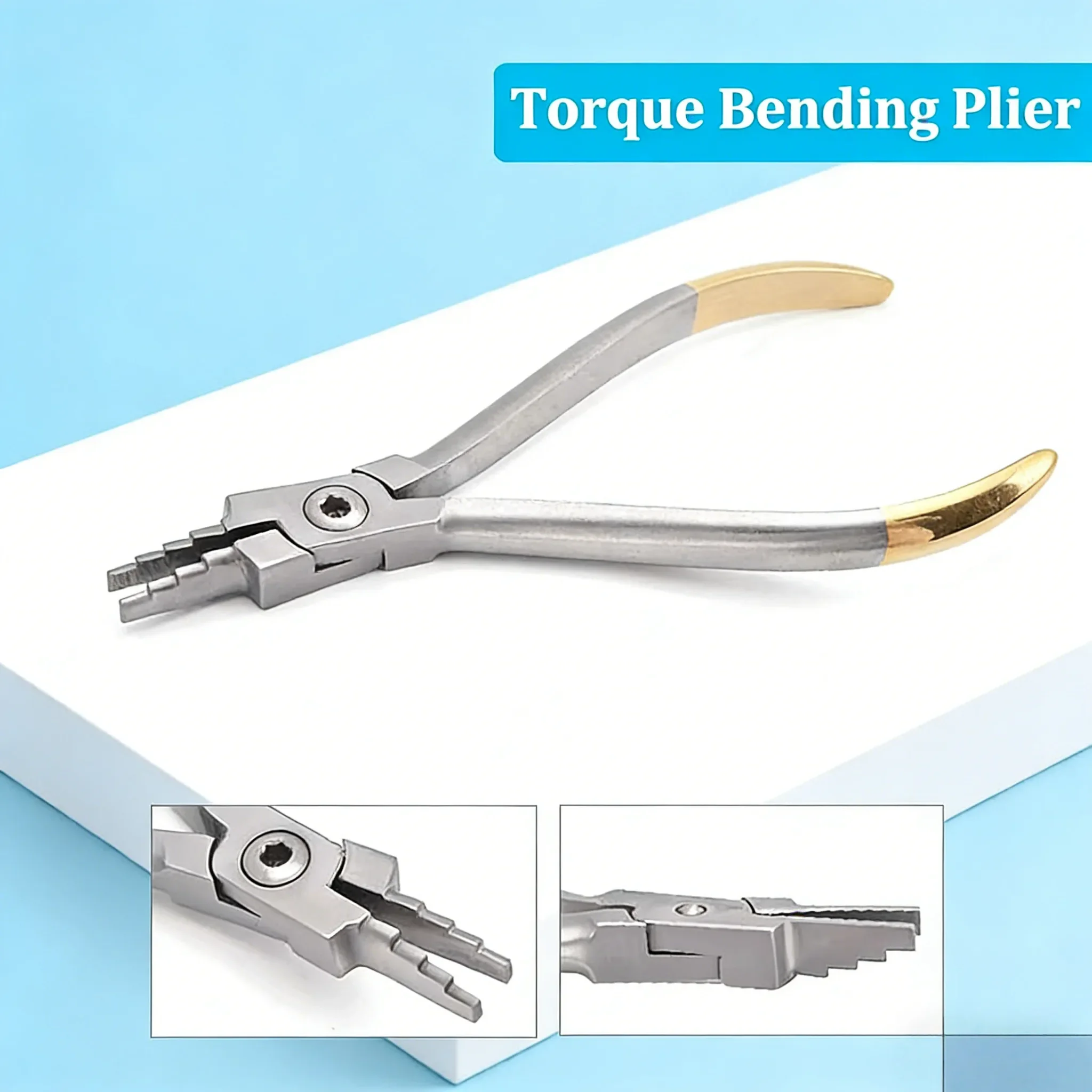 Orthodontic Dental Torque Bending Plier Wire Loop Forming Nance Plier Maximum Wire Bending Tool for Dental Professionals