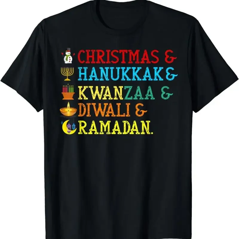 Christmas Hanukkah Kwanzaa Diwali Ramadan T Shirt