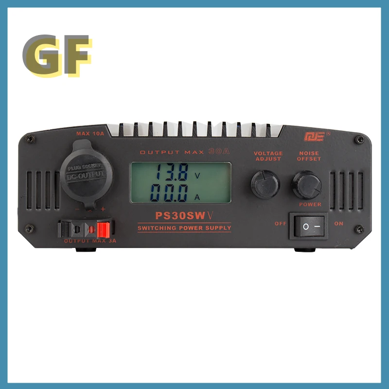 PS30SWV Radio Transceiver Base Station Commumication LCD Digital Adjustable Switching DC Power Supply 30A 9-15V 13.8V