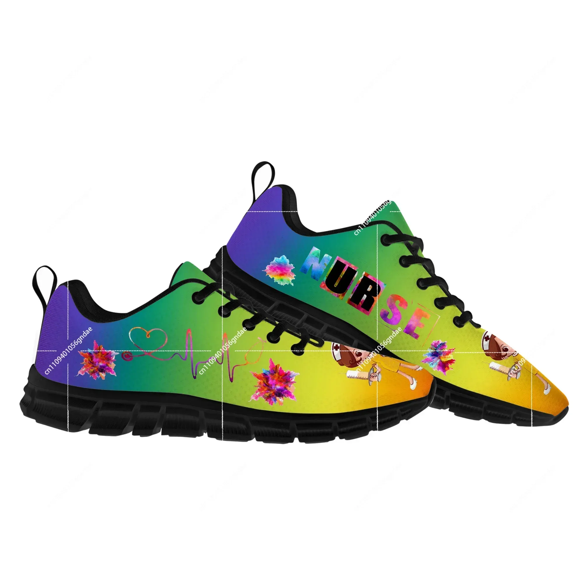 

Новые кроссовки для медсестер Heart Beat: мужские и женские спортивные кроссовки, индивидуальный дизайн