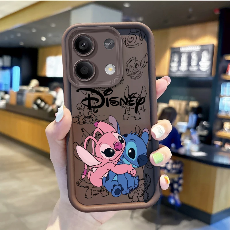 Miękkie etui na telefon Disney Stitch dla Redmi Note 13 12 Pro Plus 5G Note 13 12 11 10 9 Pro 12C 10C 9C A2 A1 Silikonowe etui ochronne