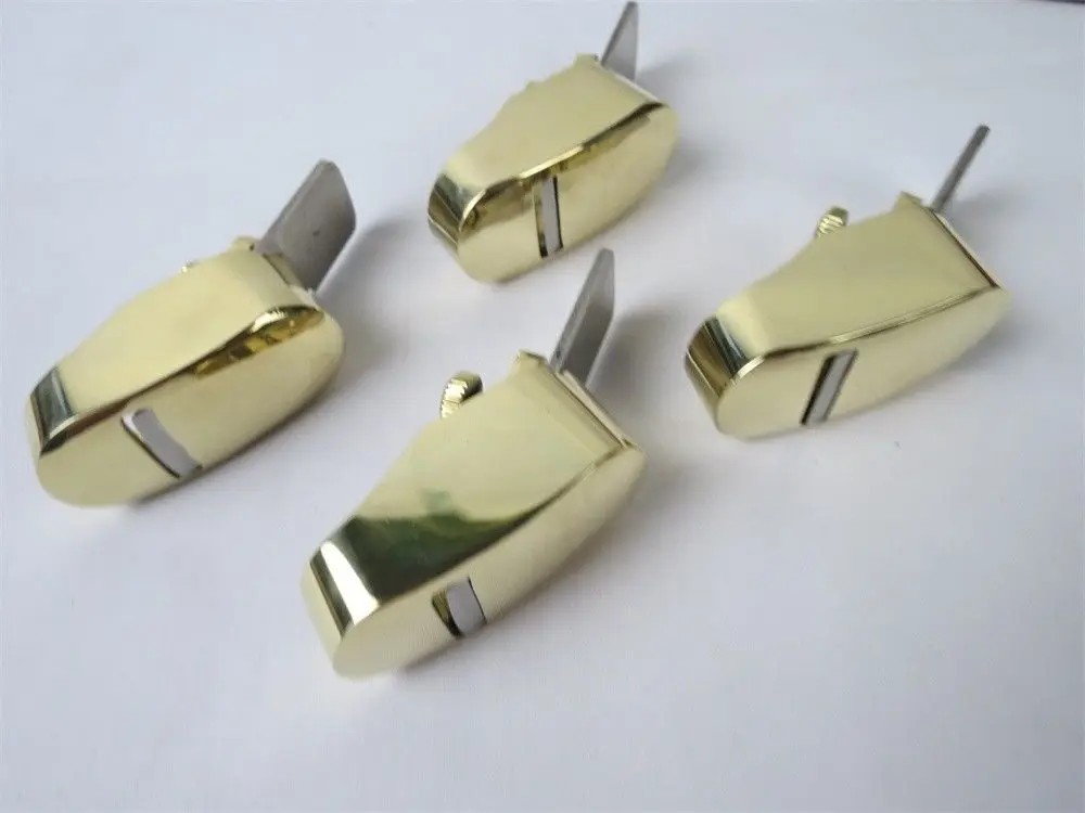 4pcs convex bottom brass planes 1