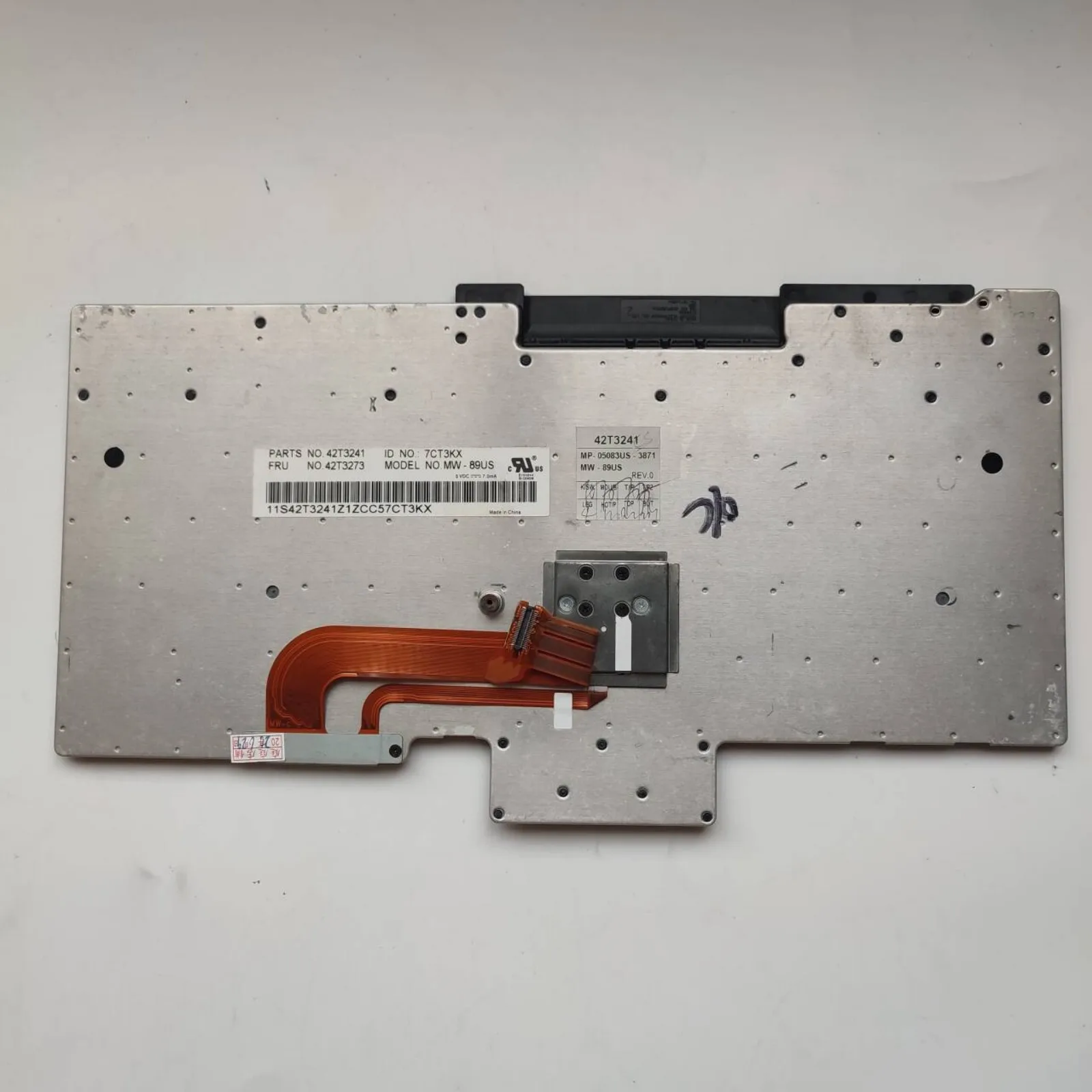 Teclado para laptop Lenovo IBM ThinkPad T61 X60 X60S X61 X61S T400 T60 Layout dos EUA