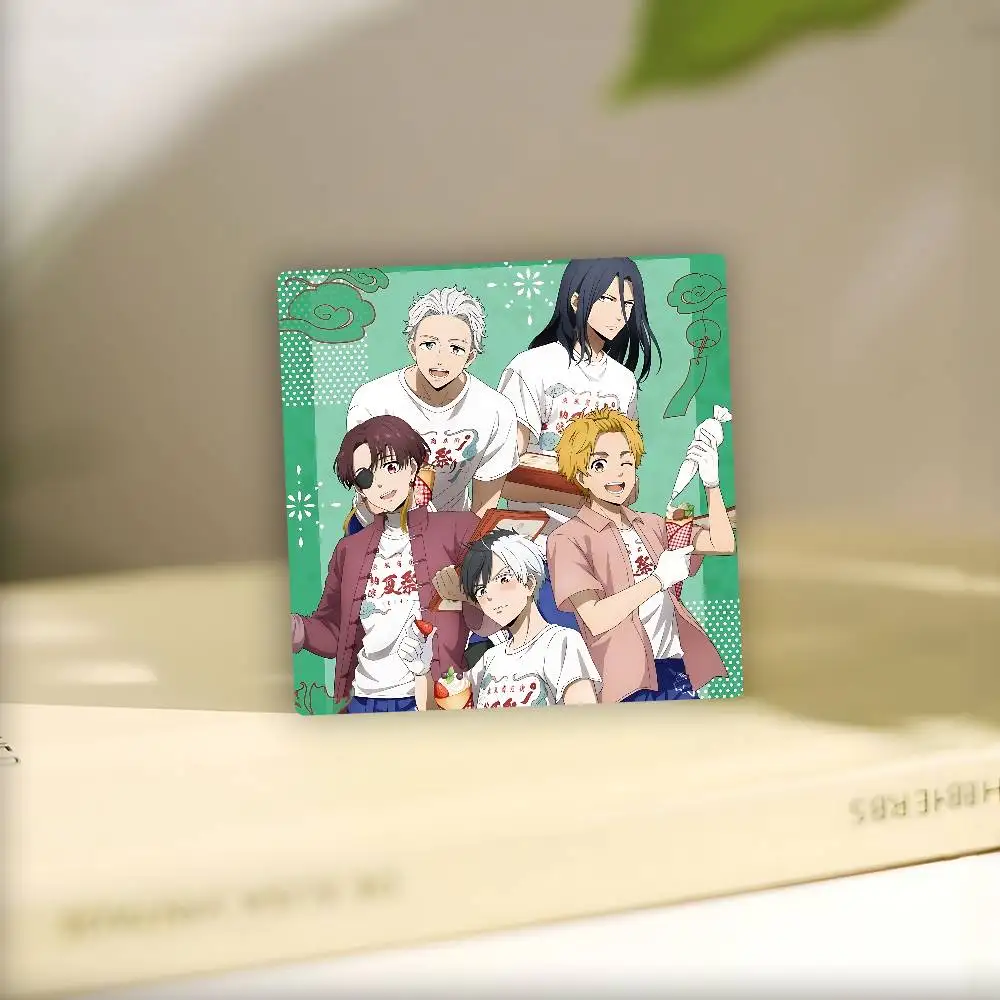 WIND Anime BREAKER 1 шт. магнит на холодильник персонализированный магнитный держатель для фотографий прочный квадратный поверхностный магнит на холодильник