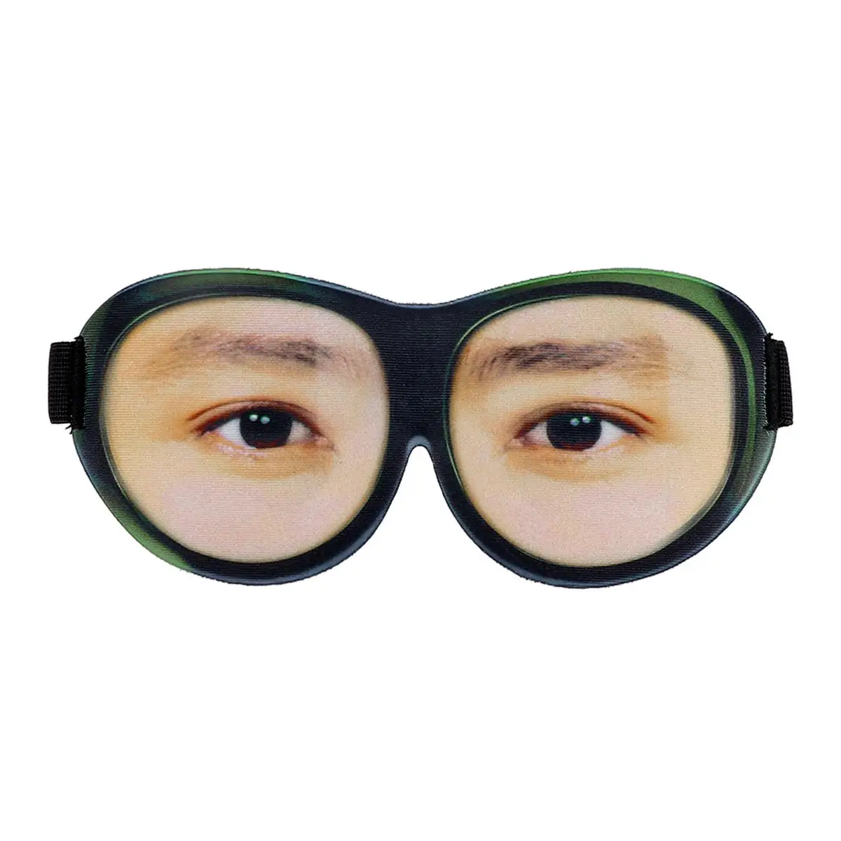 

Sleep Mask Eye Cover Light Blocking Shade Blindfold Glasses Eyeshade Covers for Games Polyester Adjustable 3D Design Comfort