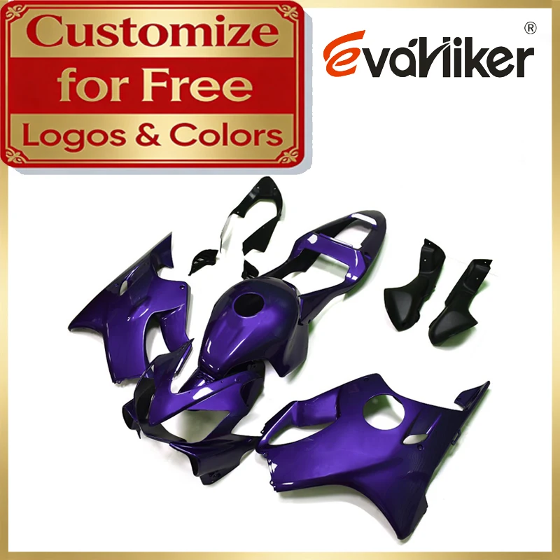 

Motorcycle Fairing Kit For Honda CBR600 F4i 2001 2002 2003 Full Fairing Set Custom Painted purple ABS Plastic Injection Mold