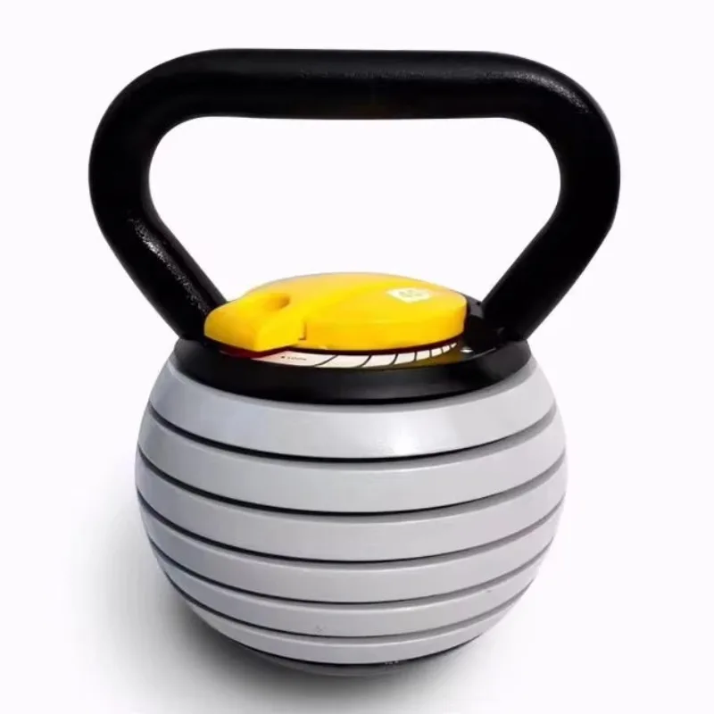 Home Fitness Gym Equipment Cast Iron Adjustable Kettlebell Weights Sets for Men and Women 20LBS 40LBS Steel Kettle Bell