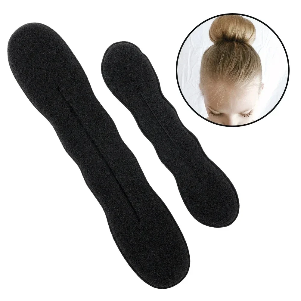 Sponge Loop Bun Maker Hair Curler Twist Donut Scrunchie Hairband Tool for Women Girls Easy Hairstyle Styling