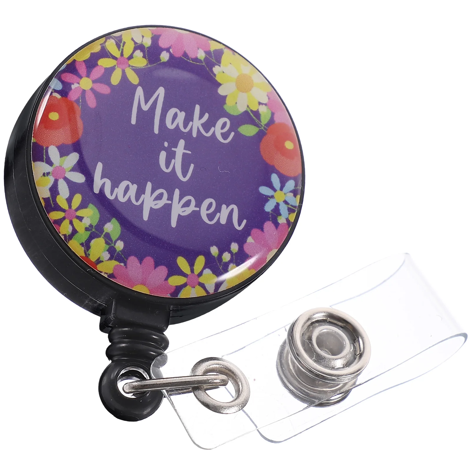 

Easy-to- Nurse Holder Reel Epoxy Retractable for Reels Nurses Abs Employee Clip Nursing