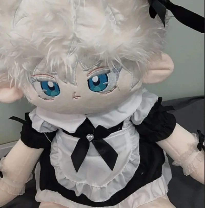 

40CM Sylus Anime Jujutsu Kaisen Gojo Satoru Soft Plush Doll Body Dress Up Cotton Doll Pillow Sitting Posture Figures Gift Xmas