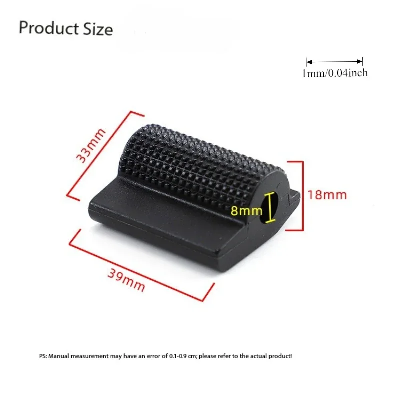 1PC Motorcycle Gear Shift Cover Protector Wear Resistant Leather Anti-Slip Riding Shoe Guard