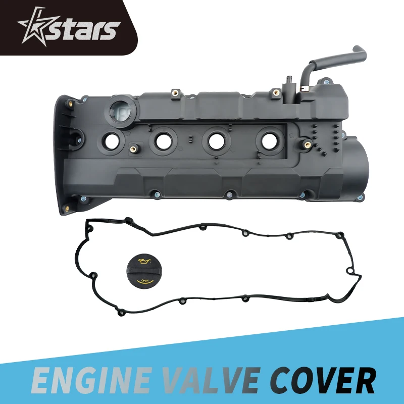 22410-23100 Engine Valve Cover Cylinder Head Chamber Auto Parts For Dongfeng Ruida Kia 22410-23100