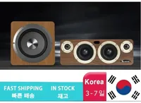 Bluetooth Speaker Computer TV Coaxial Audio Subwoofer Wooden Non Destructive Loudspeaker 80W Outdoor Household IBASS Solo Fever