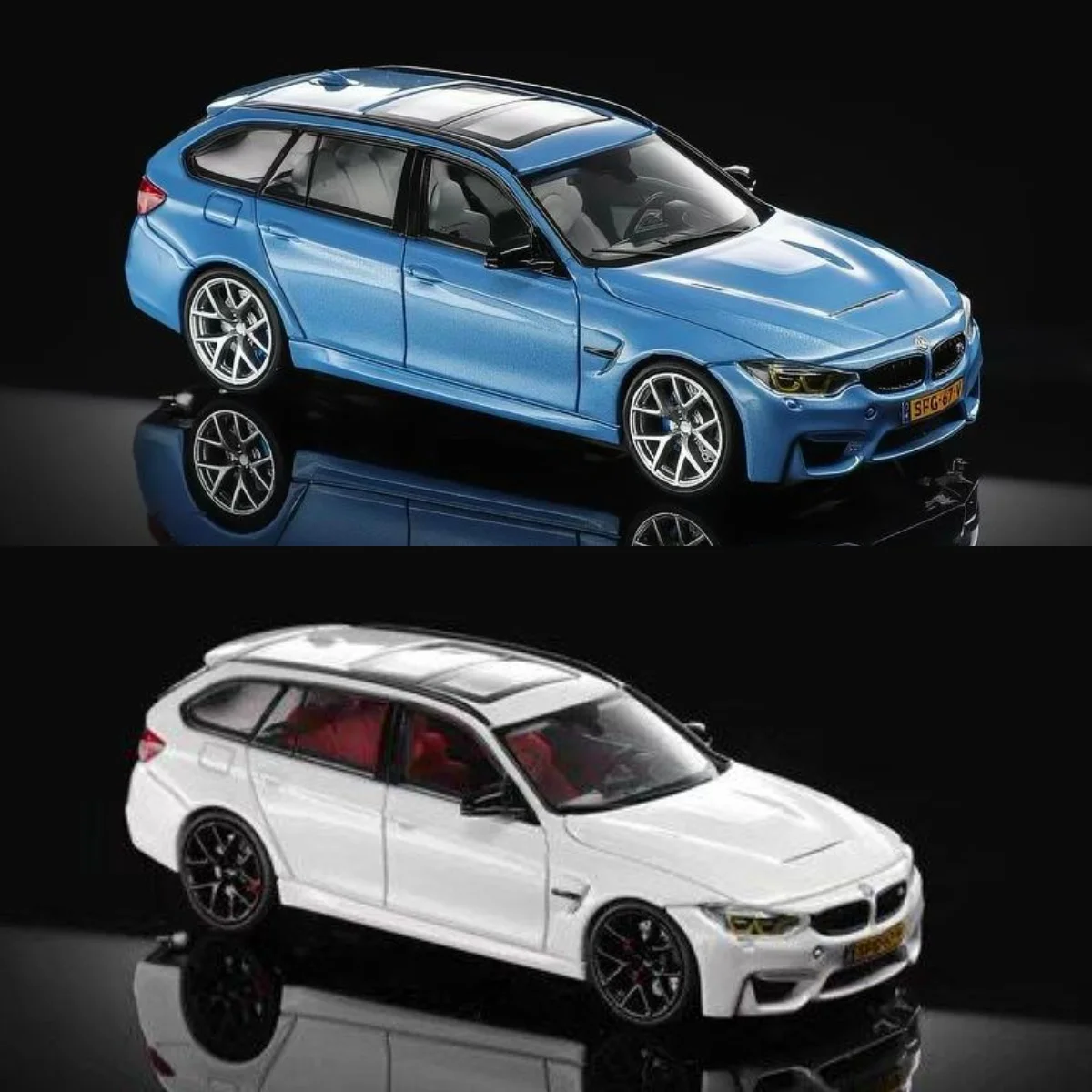 Diecast Mortal 1:64 Scale BMW M3 F81 E30 Alloy Car Model