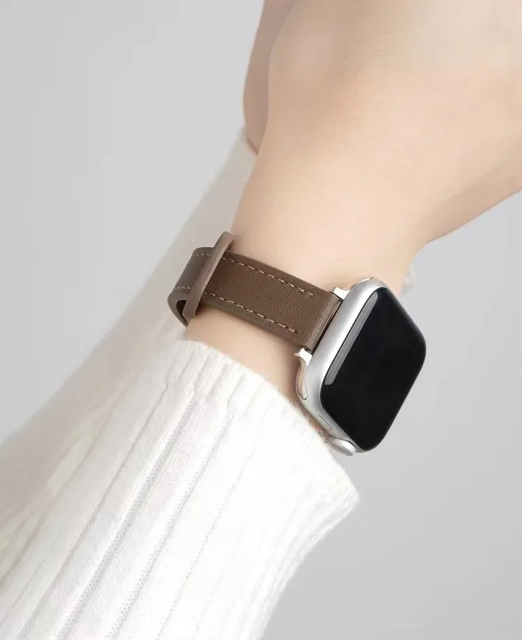 49mm Ultra Band for Apple Watch Strap 8SE 7 6 5 4 40/44mm Lady Bracelet for Iwatch Series 3 2 1 38/42mm Double Nail Slim Correa