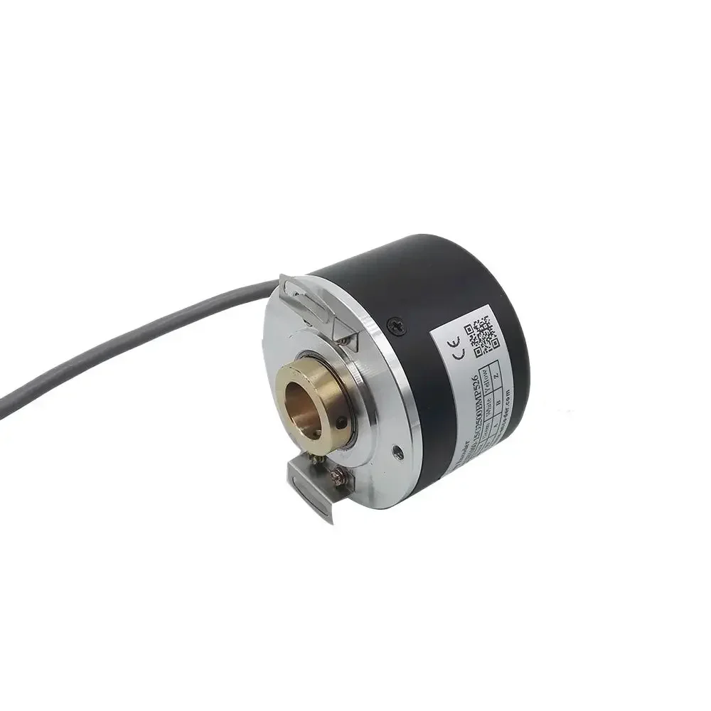 GHH60-12G1024BML5 Incremental Encoder 12mm Hole Encoder Similar to ZKT6012-008G-1024BZ3-5L Line Driver Output Encoder