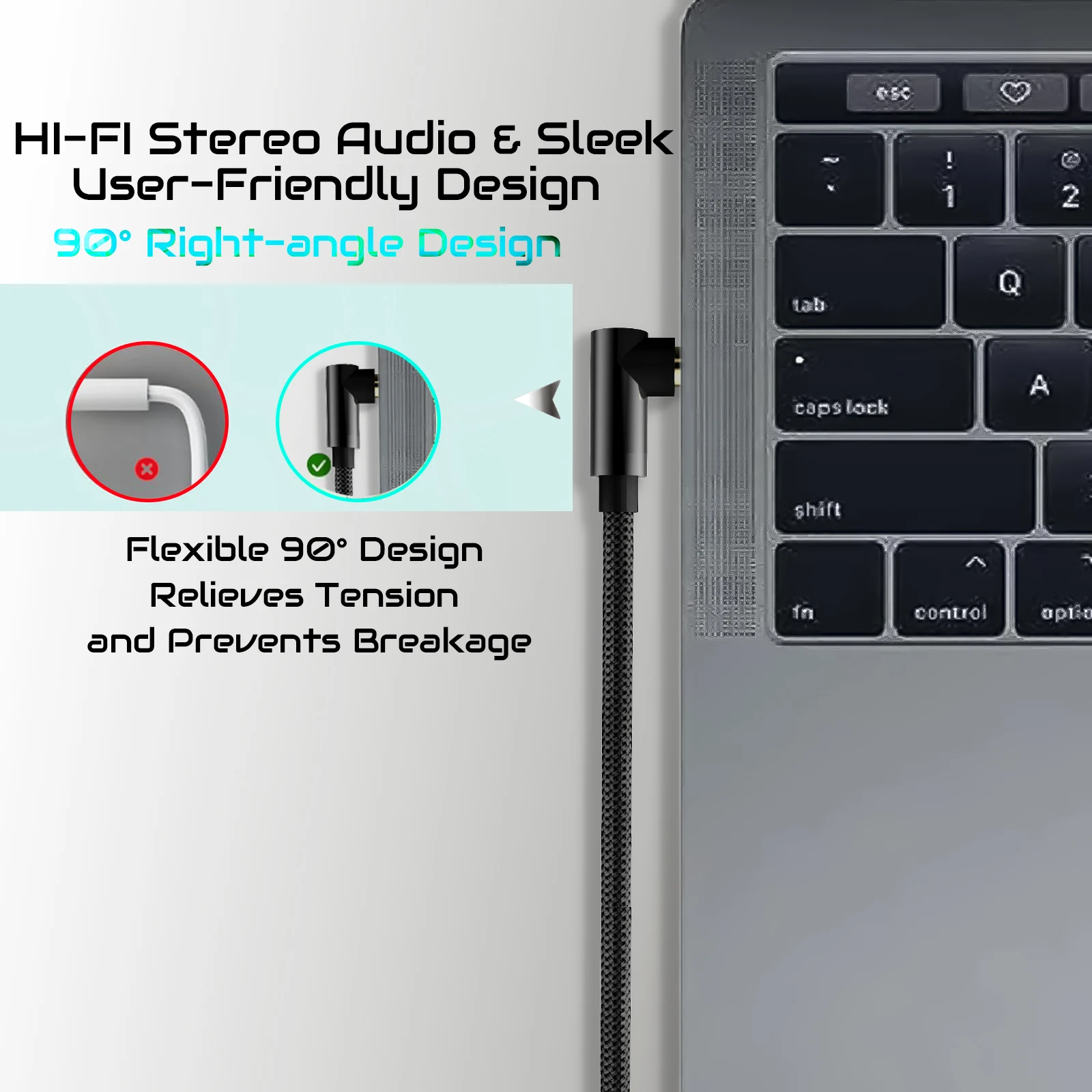 Рисунок 3 - Позолоченный аудиокабель Aux 3