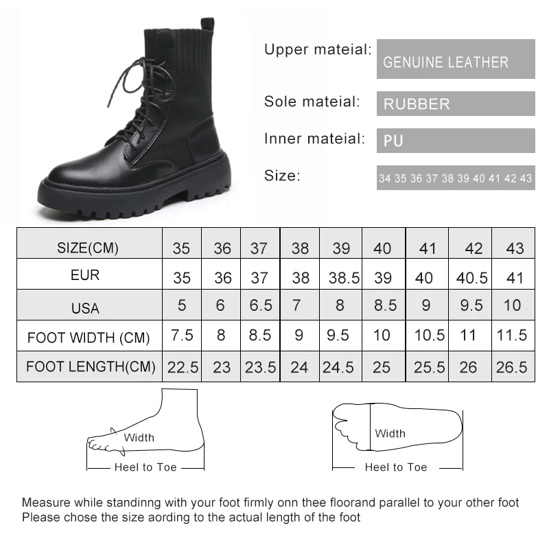 AIYUQI Women Winter Boots Shoes Genuine Leather Flat Fur Ankle Boots Women Platform Fashion Women\'s Socks Boots