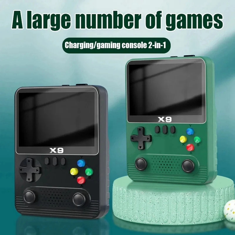 X9 Handheld Game Console 10000+Games 3.5 Inch Arcade Game Console 2000 Mah For GBA GBC NES For 11 Kinds Of Simulators