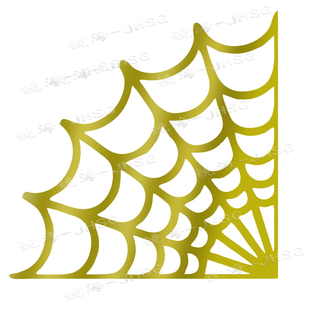 Spider Web Corner - Vinyl Sticker - Car/Truck/Wall/Window/Door/Laptop/Tablet image 4