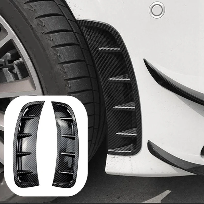 Super Sale Front Bumper Side Spoiler Splitter Cover Flank Air Intake Wind Knife Decorative for Mercedes Benz A Class W177 2018-2