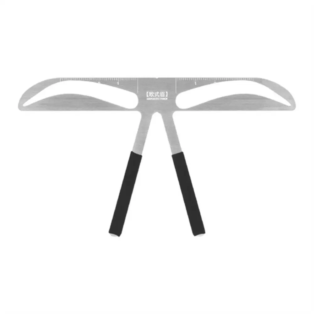 3D Eyebrow Tattoo Ruler 10 Styles Balance Shaper Microblading Eyebrow Stencil Easy To Use Reusable Brow Drawing Guide Template
