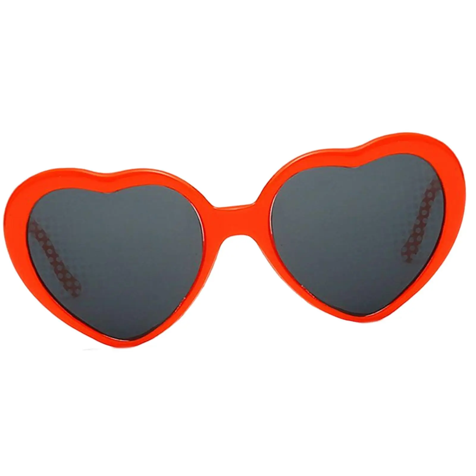 Effect Glasses Beautiful Love Heart Shaped for Women Men UV400