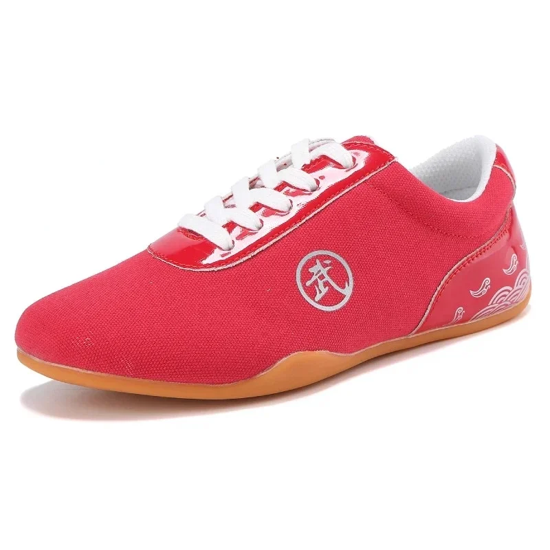 Quality Couples Canvas Wushu Tai Chi Kungfu Glamorous Shoe Routine Martial Arts Professional Competition Shoes Men Woman