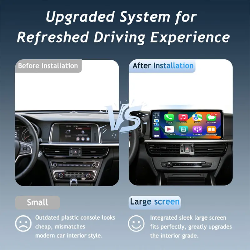 For KIA K5 Optima  2016 - 2019 Car Multimedia Player GPS Navigation Intelligent System Wireless CarPlay Split Screen Autoradio