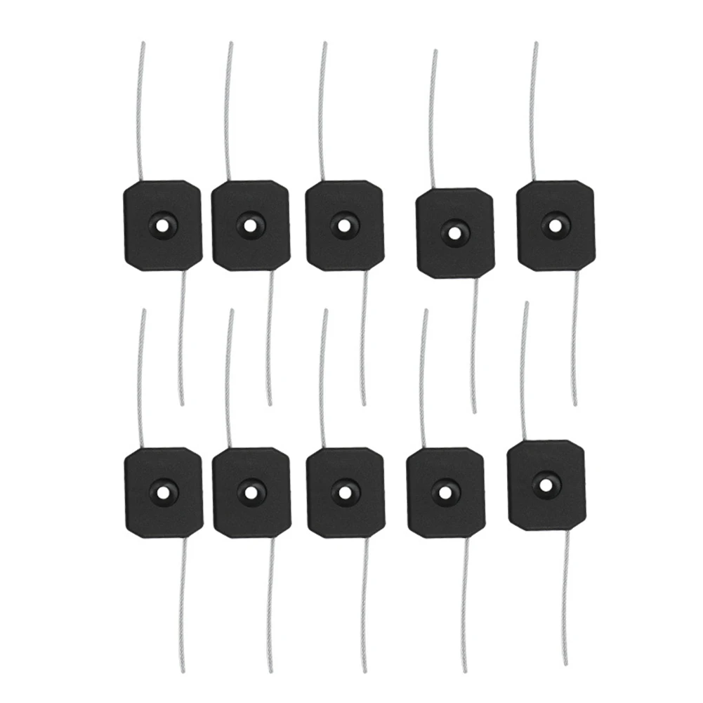 10 Piece Replacement Trimmer Heads Made from ABS and 304 Stainless Steel for Use with 150mm Trimmer Spindle Mounting Systems