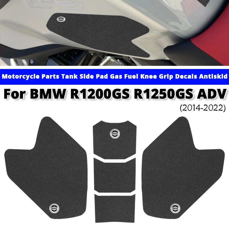 

For BMW R1200GS R1250GS R1250ADV 2014-2025 Motorcycle Parts Tank Side Pad Gas Fuel Knee Grip Decals Antiskid Slip on BMW