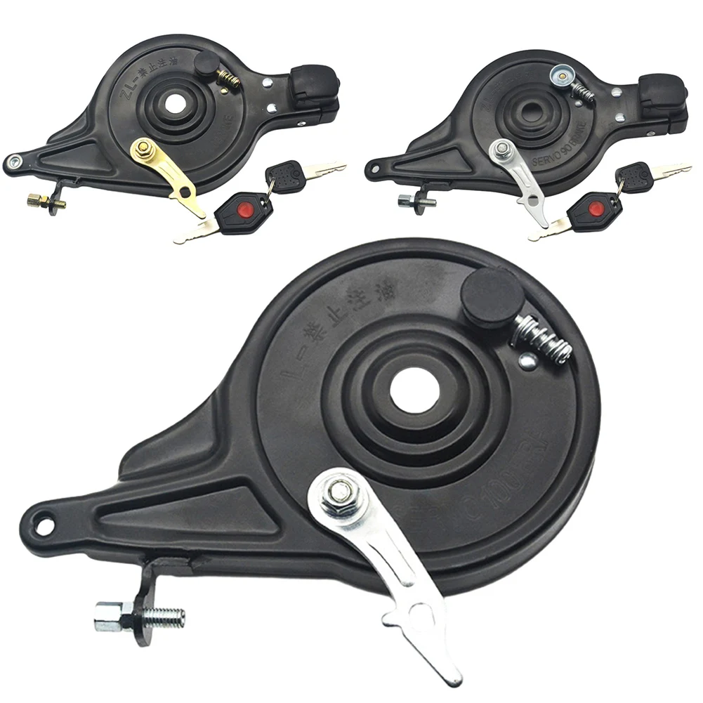 Ebike Rear Brake 90 100 Type WithLock Noiseless AntiLock Brake Assembly Electric Bicycle Brake Device Brake Pads Accessories