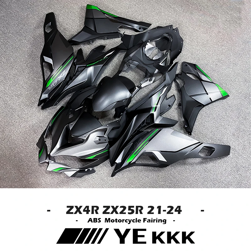 For Kawasaki ZX4R ZX4RR ZX25R 21-24 New 22 23 ABS Injection Motorcycle Shell Fairing Replica Bodywork Cowling Full Fairing Kit