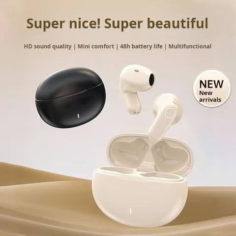 for HONOR 200  Tecno Pop 6 HONOR 90  BLACKVIEW Bluetooth Wireless Earphone 5.4 Touch Control Earbuds Stereo Music Sports Headset