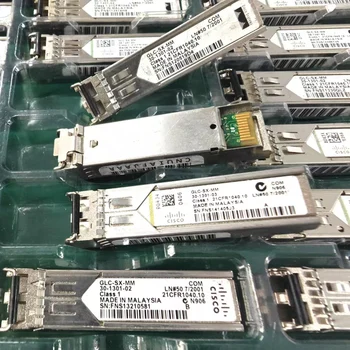 GLC-SX-MM Original CISCO GLC-SX-MMD LC 1,25G 850nm 300M Gigabit módulo multimodo SFP Optica transceptor de fibra